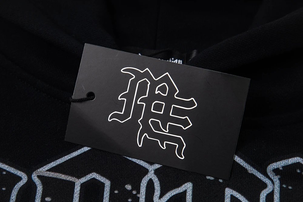 Design Mixed Emotion Emotion Graphic Hoodie Black Hoodie - 7