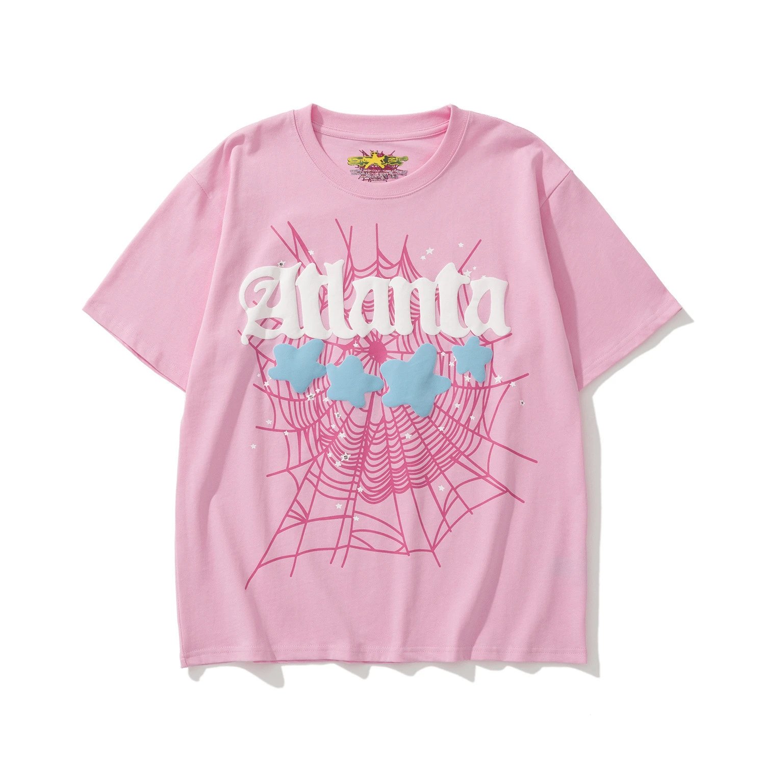 Spider! Spider Web 555 Graphic Black T-Shirt - 16