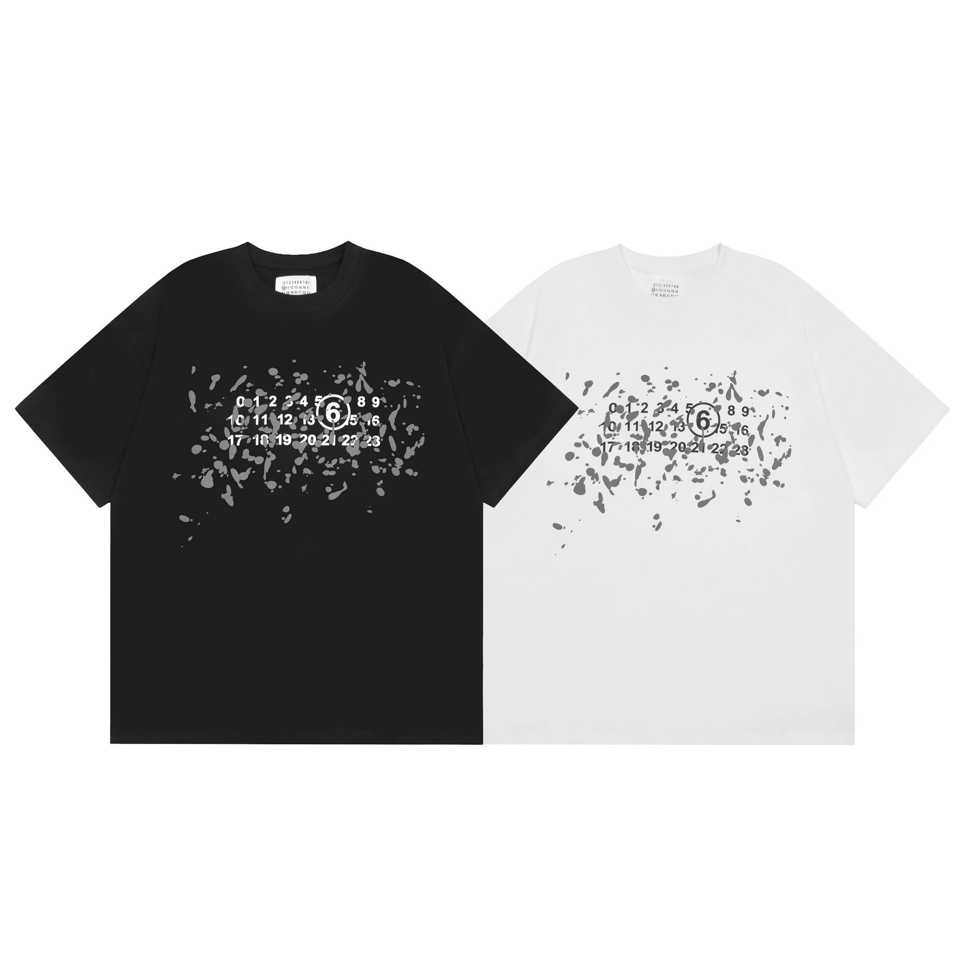 Supreme Number Grid Box Logo Black T-Shirt - 9