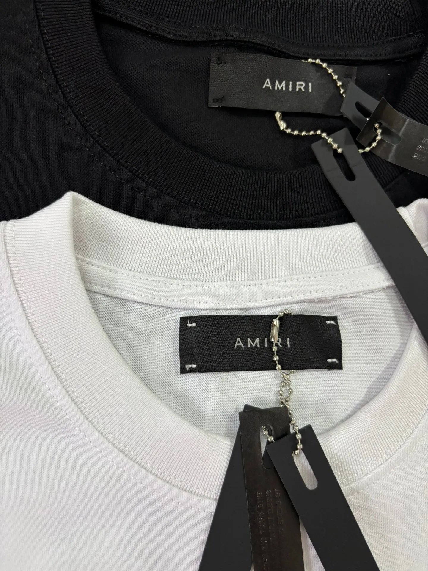 Amiri Hollywood Arch Logo Black T-Shirt - 25