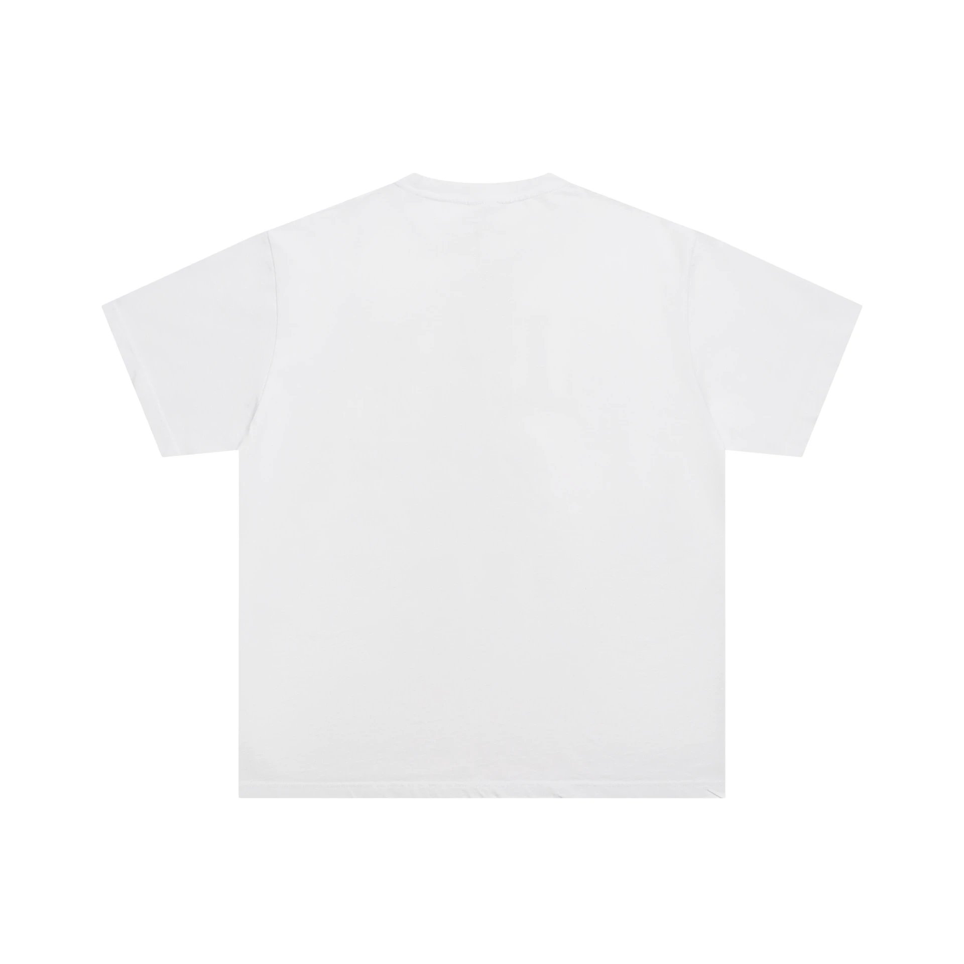 Design Peace Magazine Print T-Shirt White with Red Trim - 5