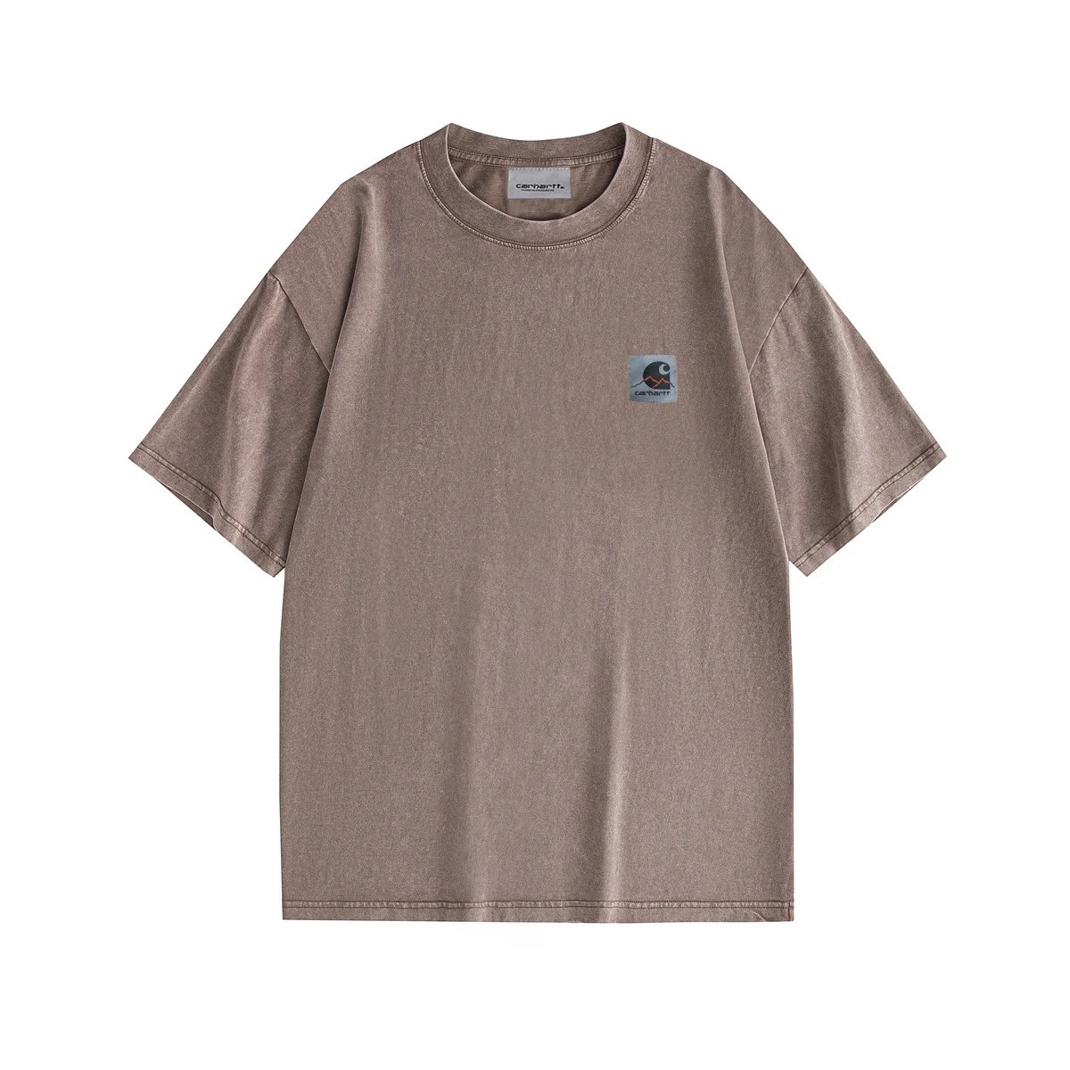 Carhartt Work In Progress Carhartt WIP Pocket Logo T-Shirt Beige T-Shirt T-Shirts - 11