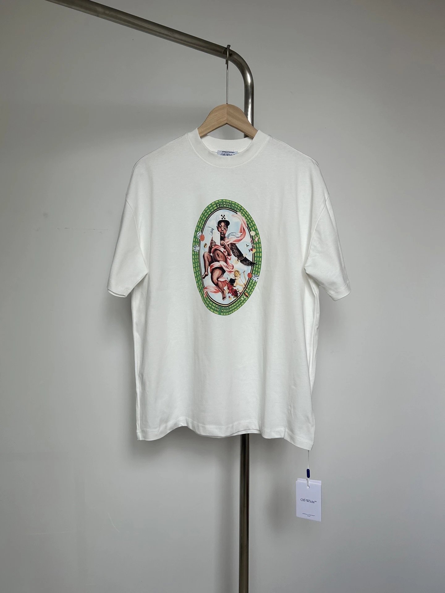 Off-White Sketch Print T-Shirt White - 26