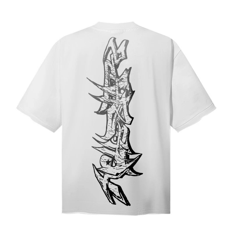 Hellstar I Survived the Hellstar Graphic T-Shirt White - 42