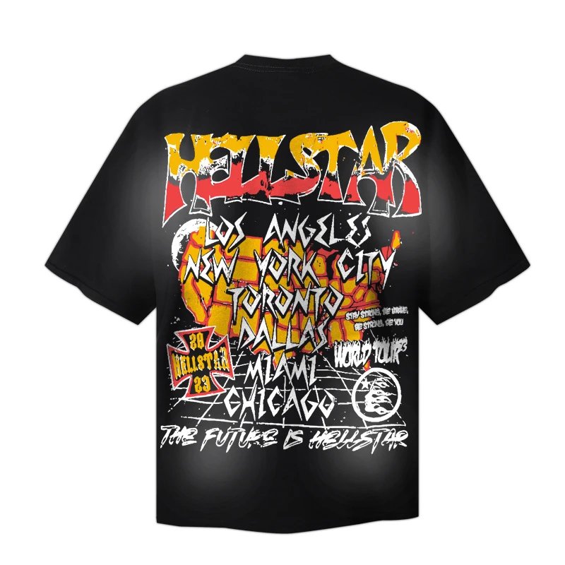 Hellstar I Survived the Hellstar Graphic T-Shirt White - 44
