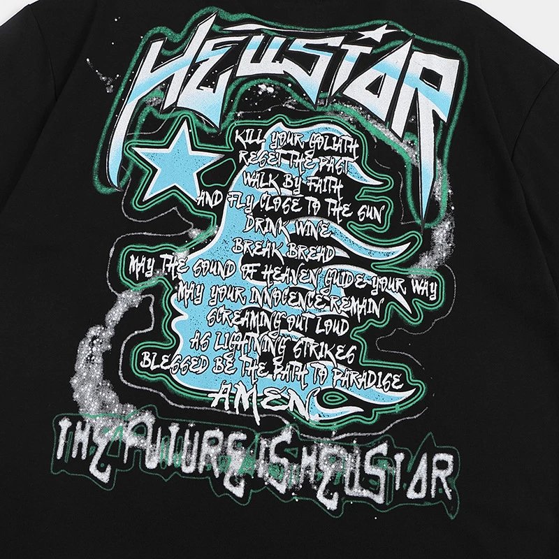 Hellstar Graphic Print Black T-Shirt - 15