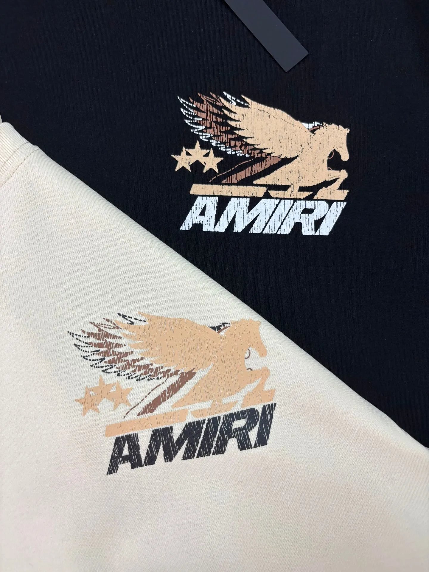 Amiri Hollywood Arch Logo Black T-Shirt - 23