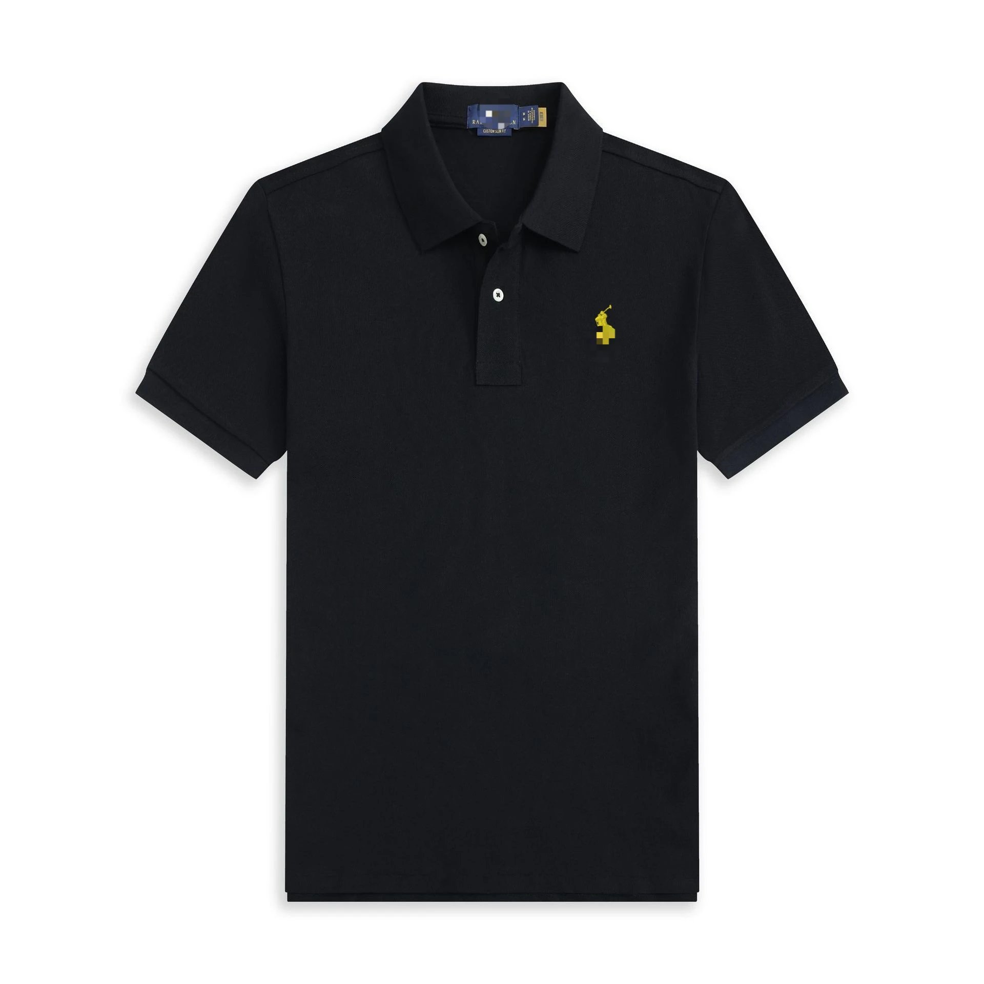 Design Classic Fit Mint Green Polo Shirt Tops Polo - 12