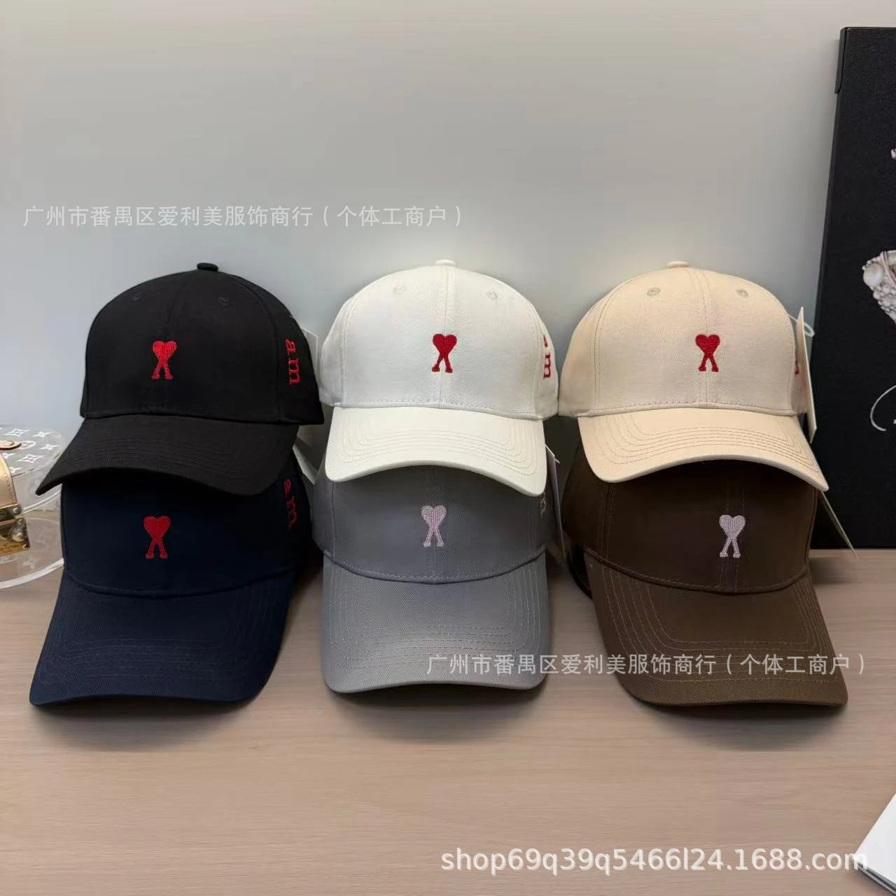 Alexander McQueen AM Logo Beige Baseball Cap - 3