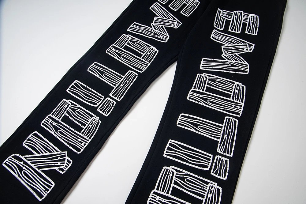 Design Mixer Emotion Track Pants Black Pants - 9