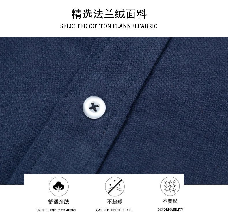 Thom Browne Four-Bar Stripe Oxford Shirt Navy - 3