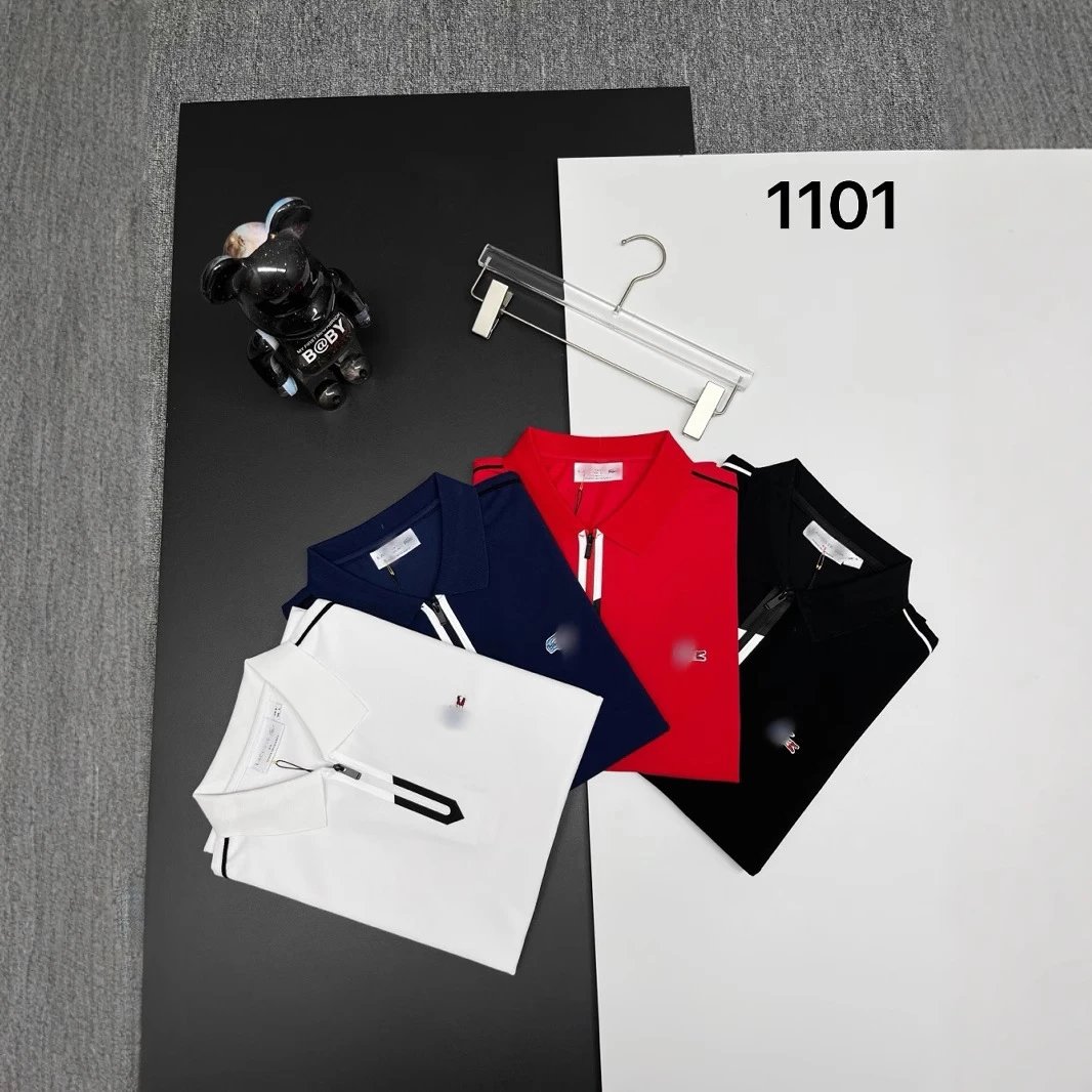 Lacoste 555-3 White Polo Shirt - 6