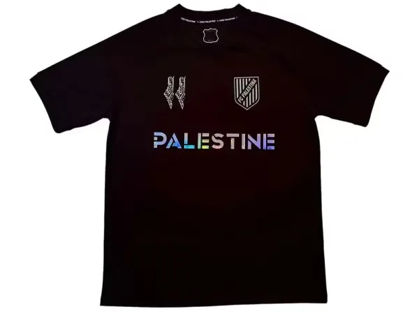 Design Bank of Palestine x DKALI Graphic Print Black Jersey - 4