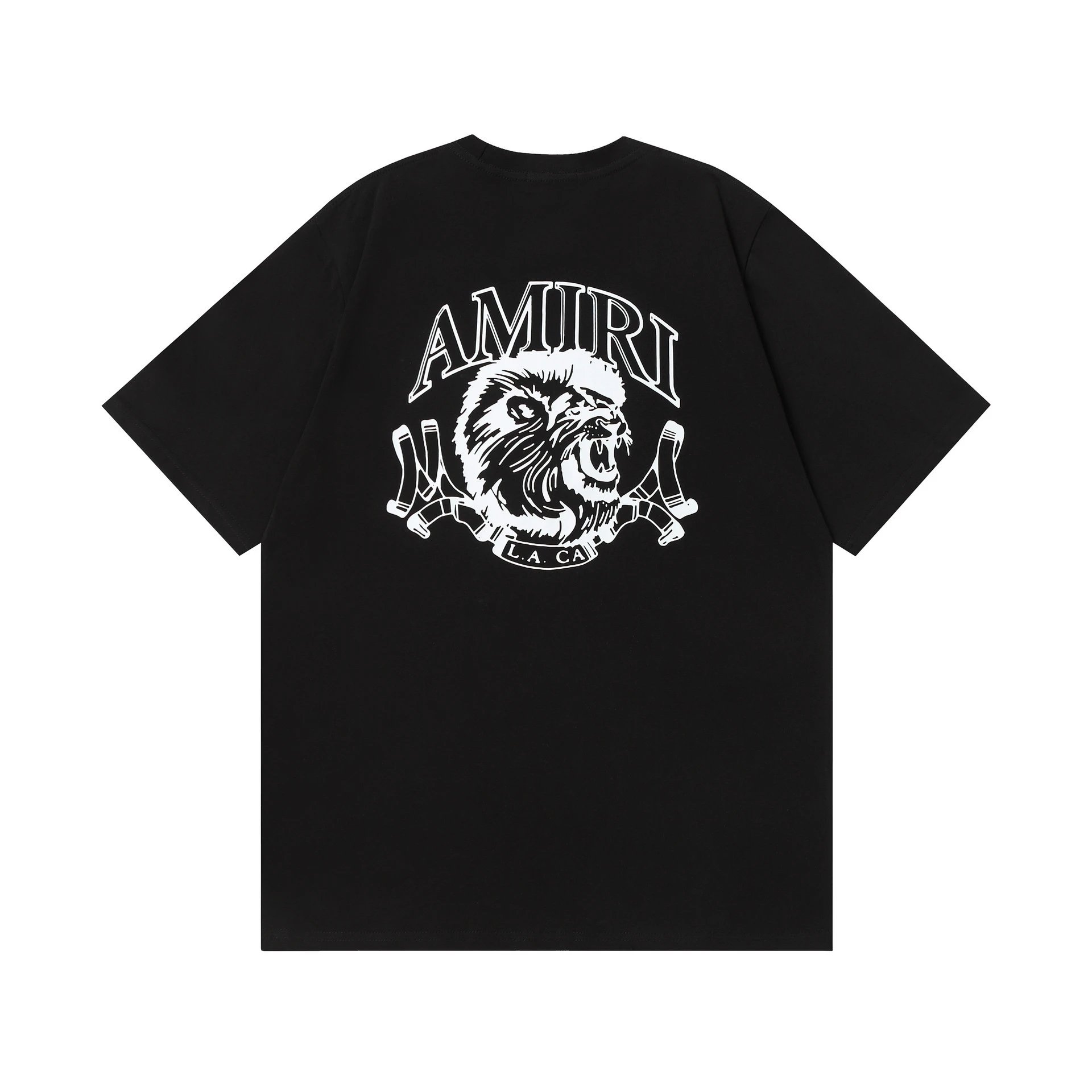 Amiri Hollywood Sign Graphic T-Shirt Black - 5
