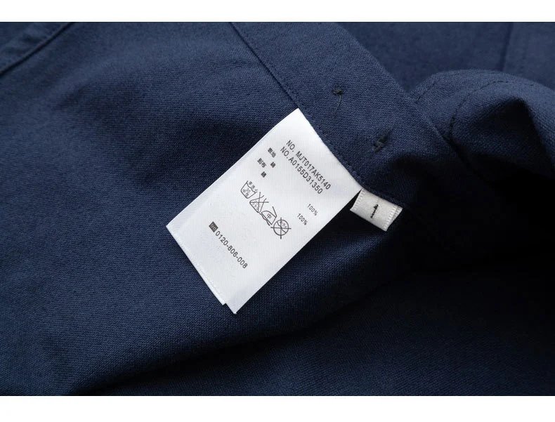 Thom Browne Four-Bar Stripe Oxford Shirt Navy - 12