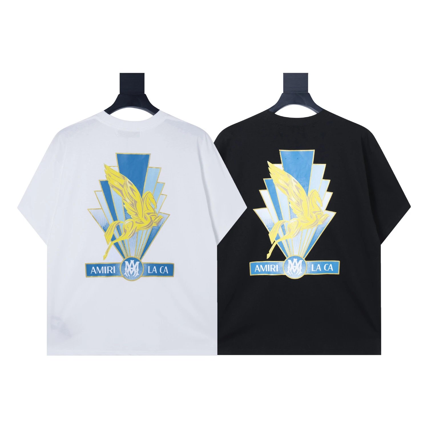 Amiri Pegasus Graphic T-Shirt Black - 13