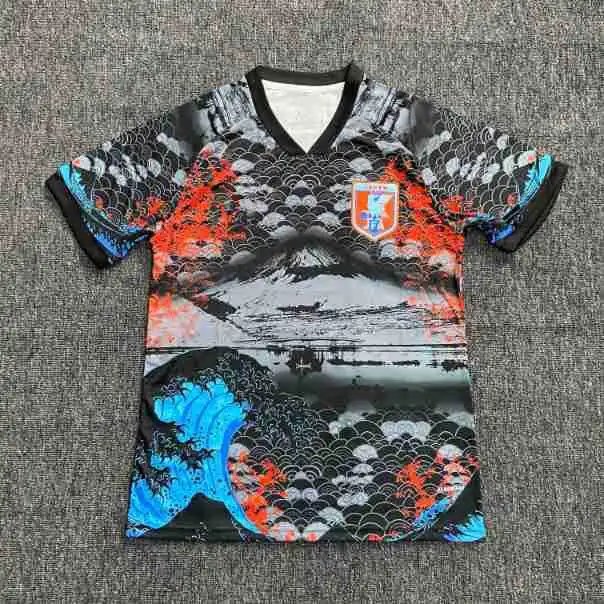 Japan Football Association x Ukiyo-e Inspired Graphic Jersey Multicolor Jersey - 1