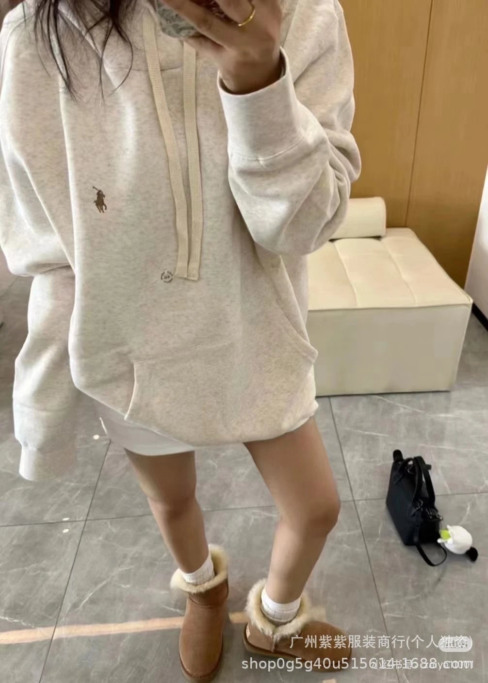 Polo Ralph Lauren Classic Hoodie White - 16