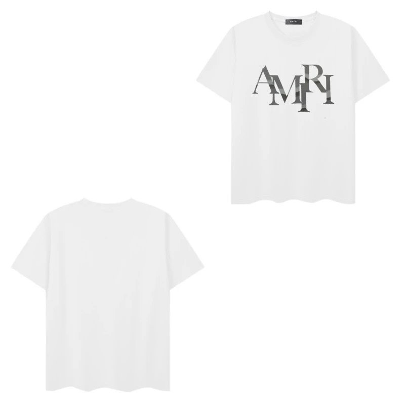 Amiri Arch Logo White T-Shirt - 8