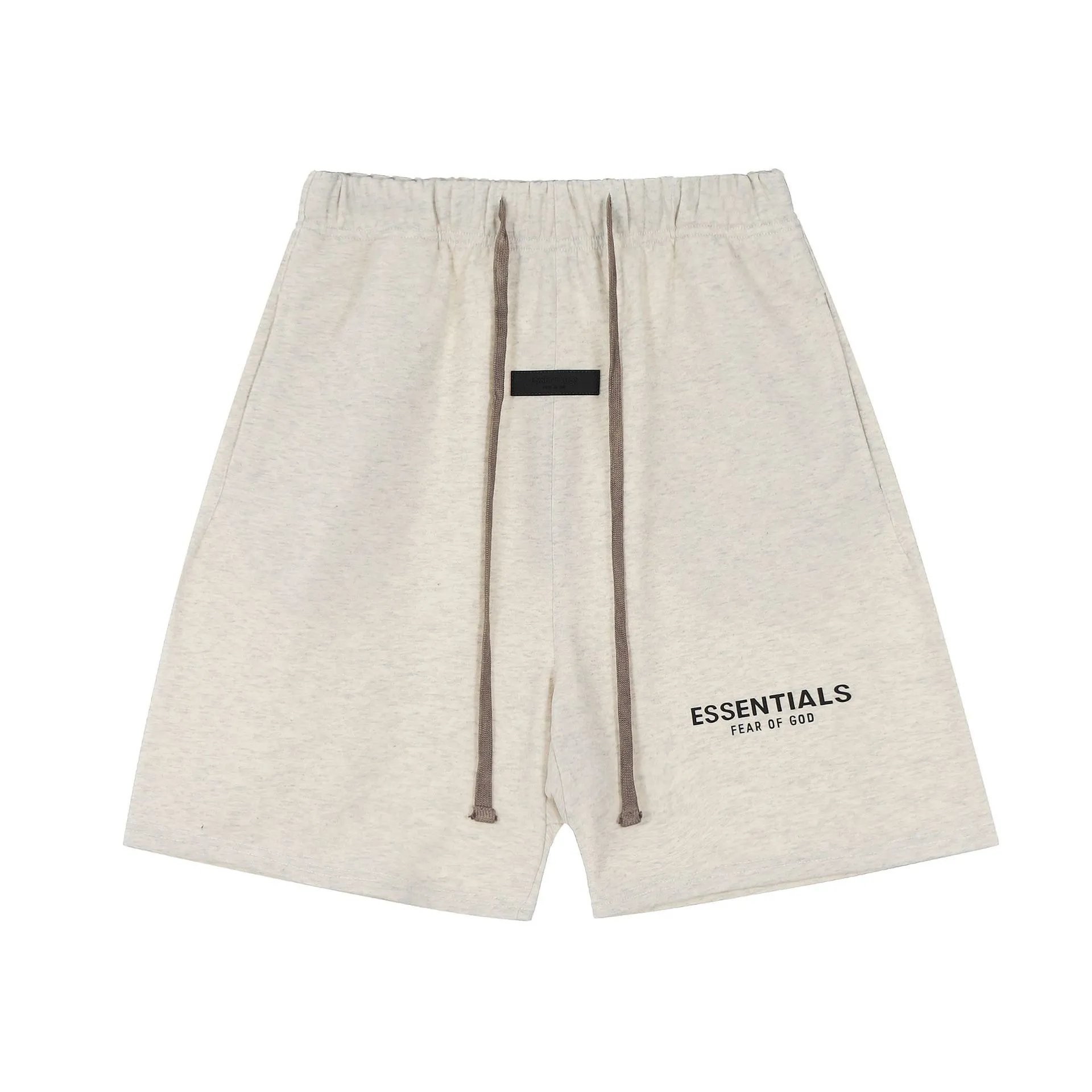Fear of God Essentials Black Logo T-Shirt and Shorts Set - 20