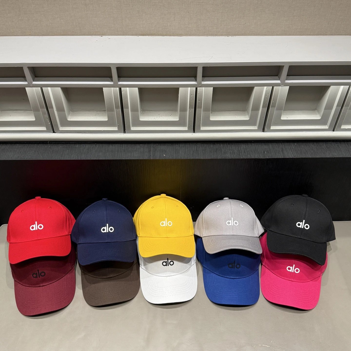 Miu Hats Distressed Logo Baseball Cap image 4