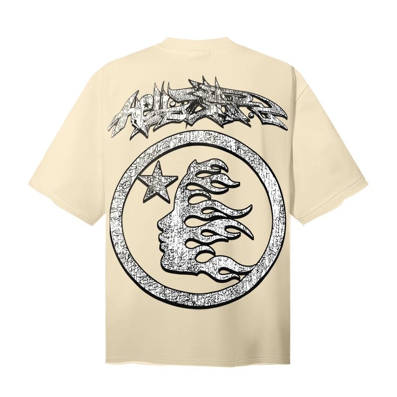 Hellstar Studios Graphic Print Black Oversized T-Shirt - 30