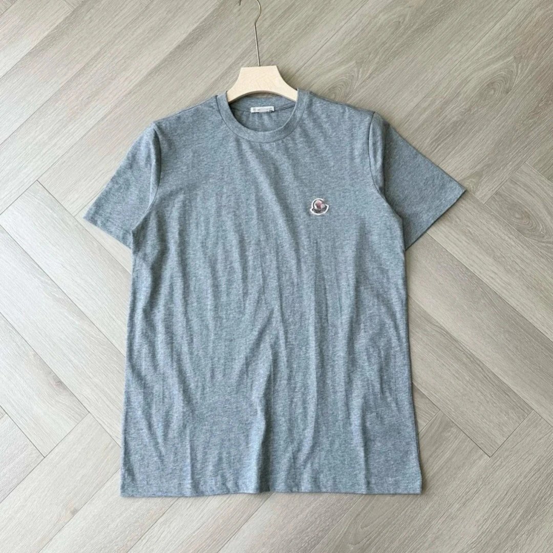 Moncler Logo Patch Black T-Shirt - 4