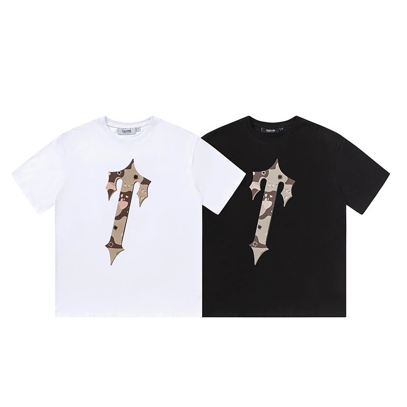 Trapstar Traphouse T-1 Logo Graphic Black T-Shirt T-Shirts - 22