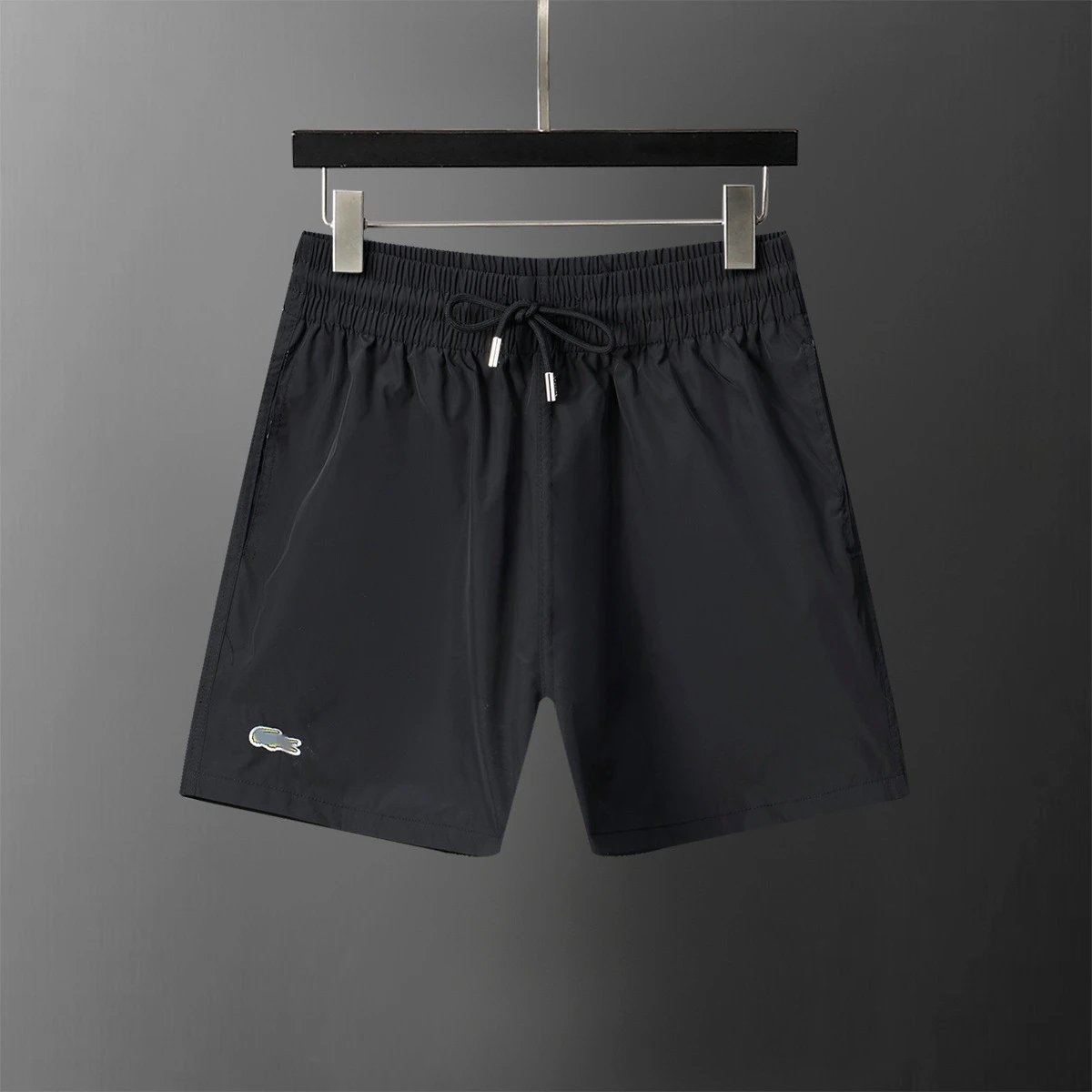 Vilebrequin Swimwear Drawstring Swim Shorts with Mesh Lining — 28132 Black