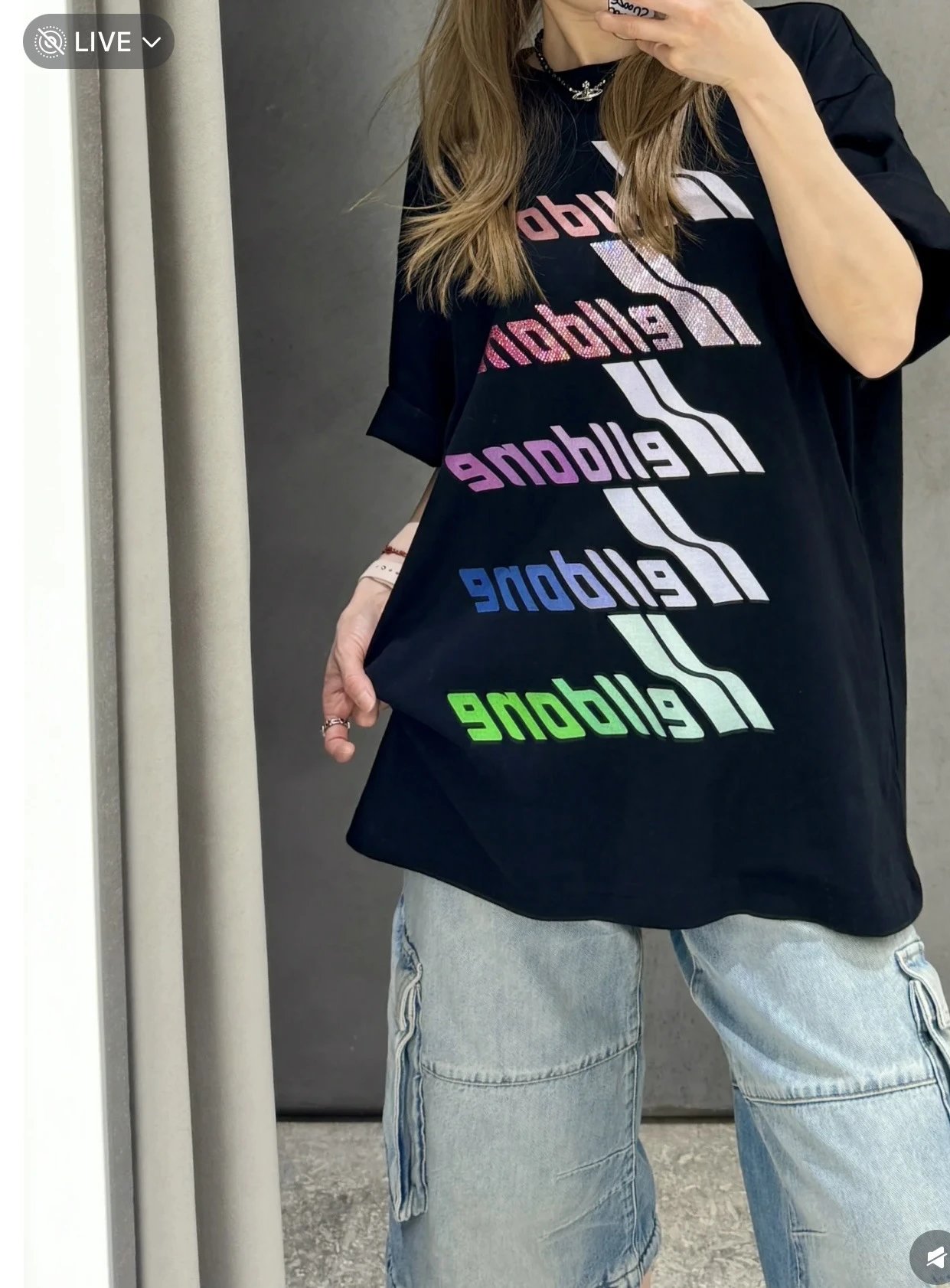 Design Hell Done Stacked Logo Black T-Shirt T-Shirts - 7