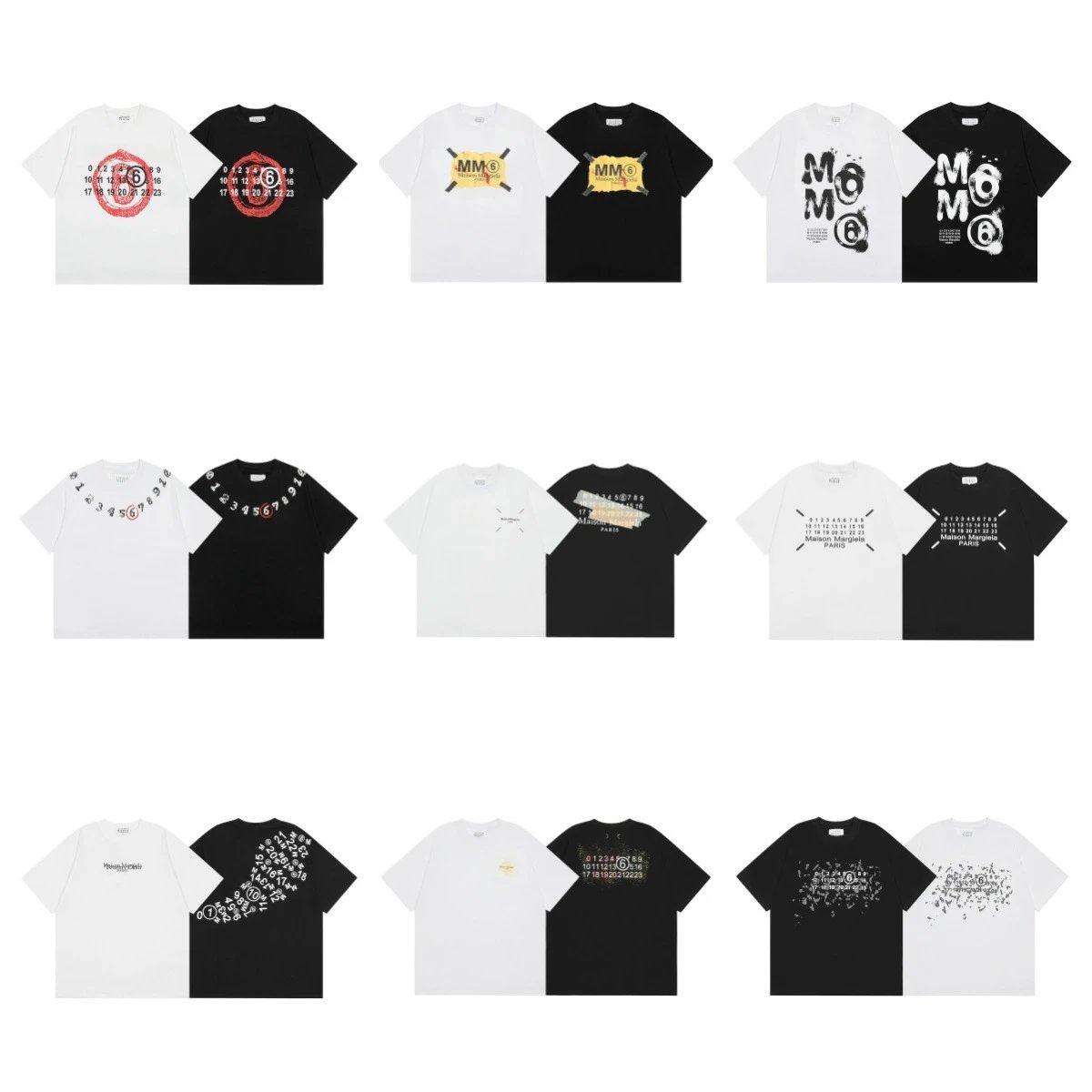 Supreme Number Grid Box Logo Black T-Shirt - 3