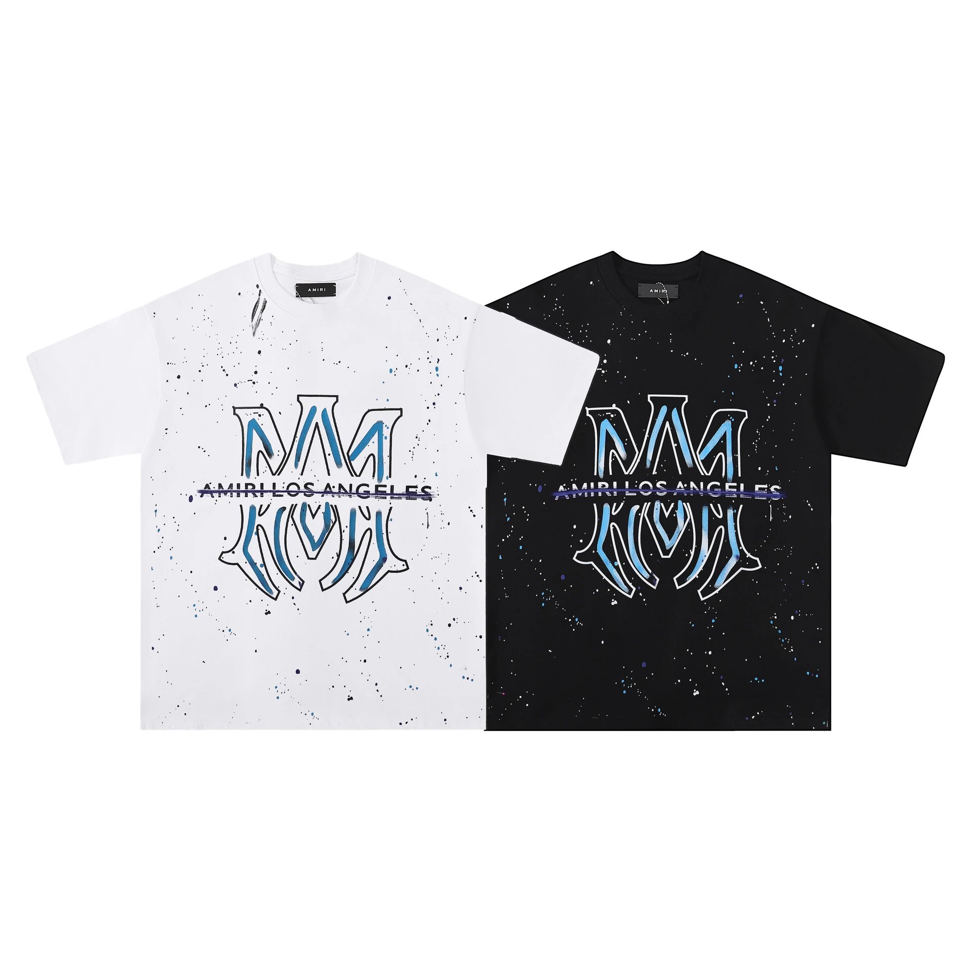 Amiri Records Graphic Print Black T-Shirt - 19