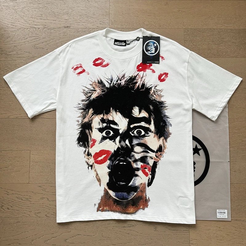 Hellstar Graphic Logo White T-Shirt - 11