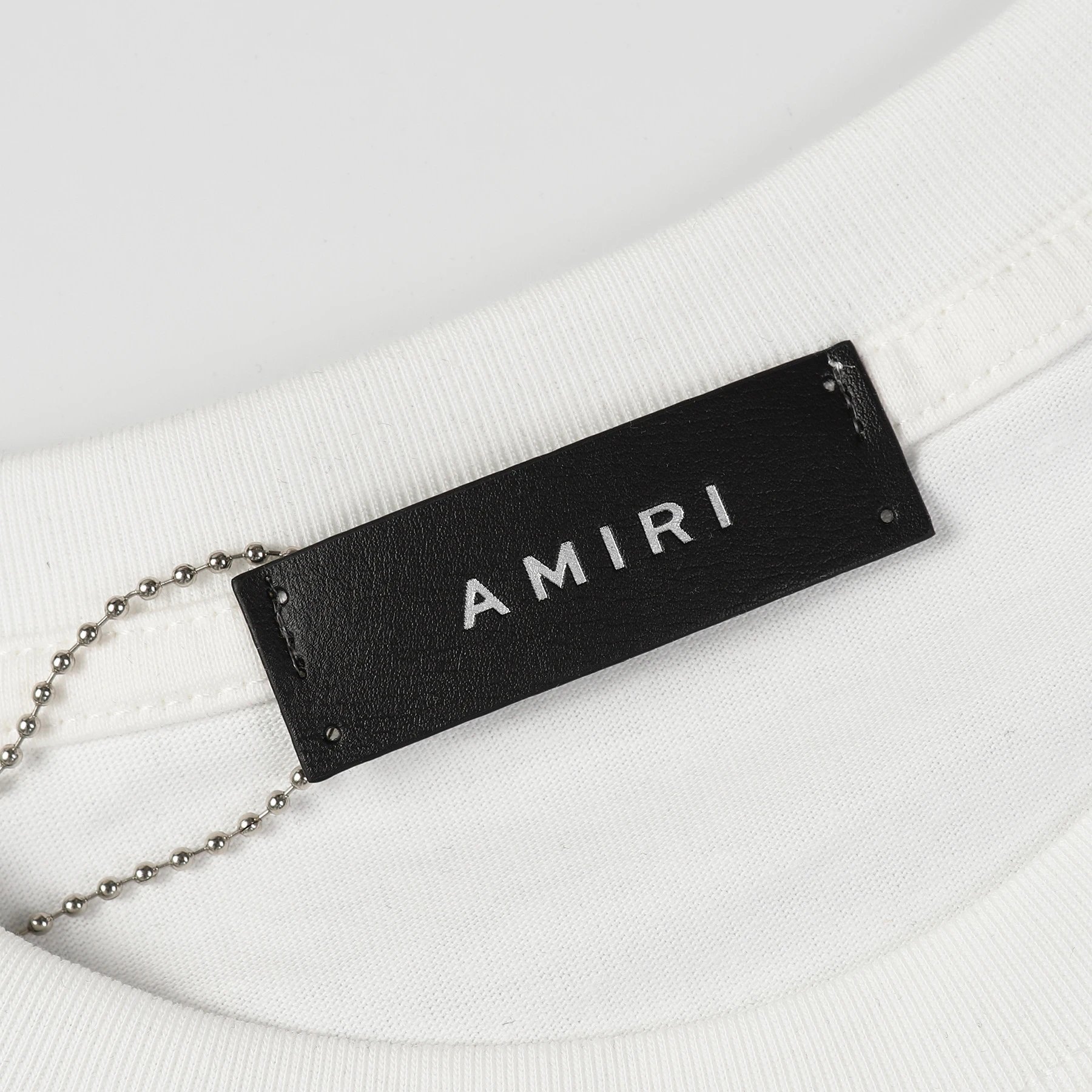 Amiri Botanical Print Black Oversized T-Shirt - 23