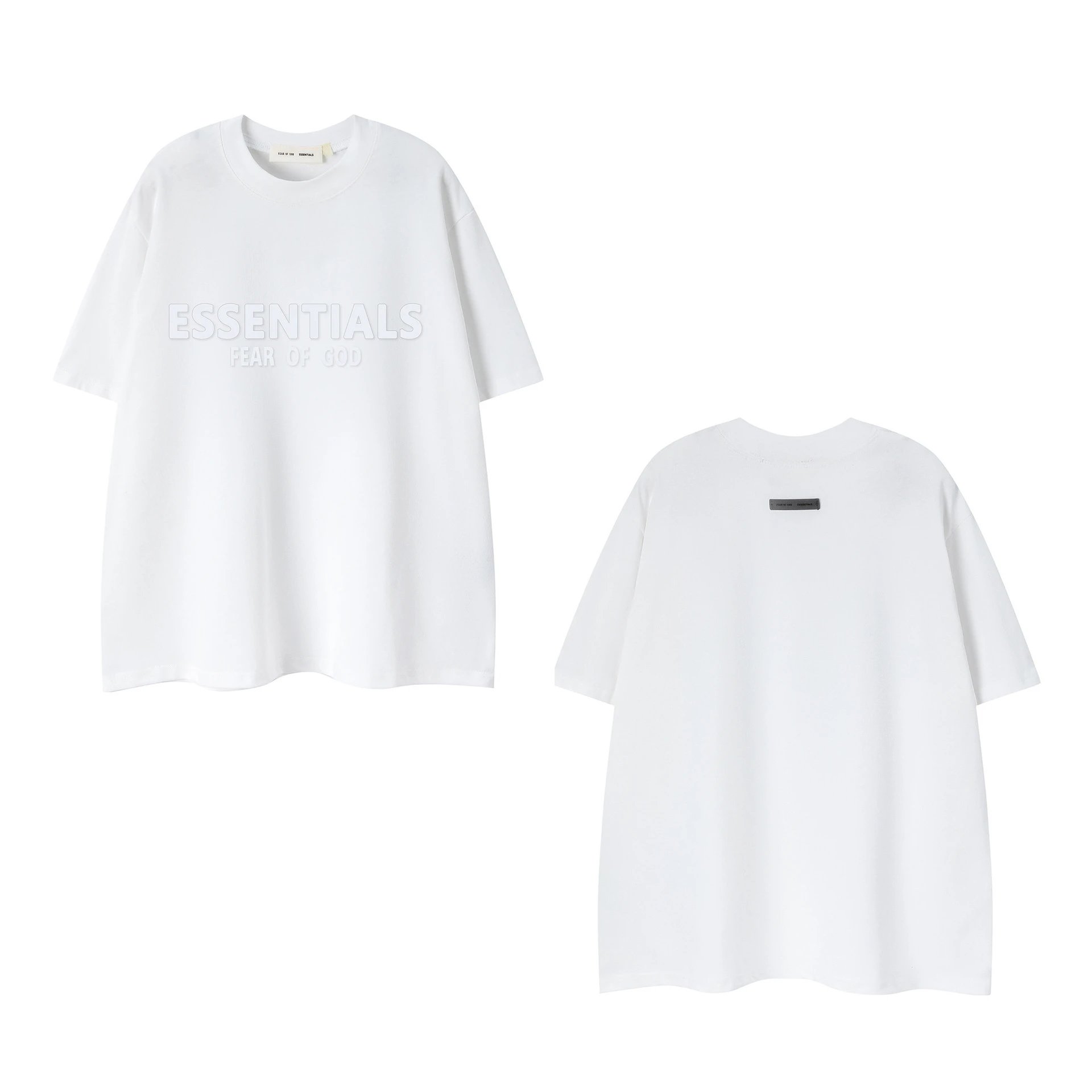 Fear of God Essentials Logo-Print Drawstring Shorts Black - 16