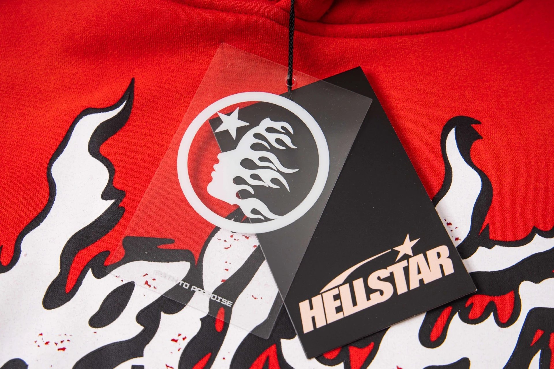 Hellstar Graphic Zip-Up Hoodie Gray - 24