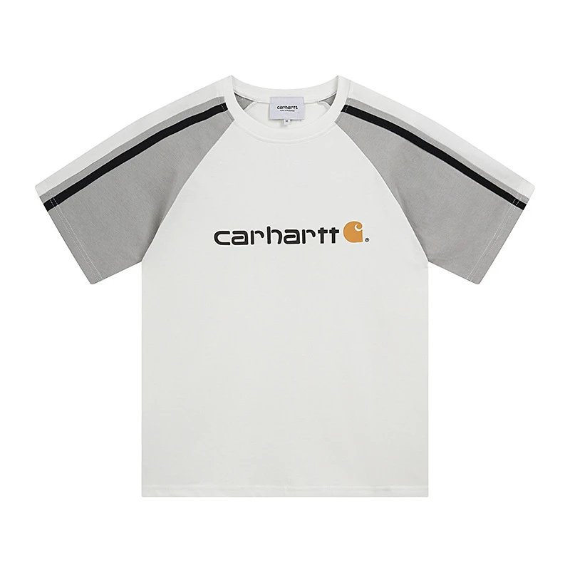 Carhartt Work In Progress Carhartt WIP Logo Raglan T-Shirt Navy / Gray T-Shirts - 31