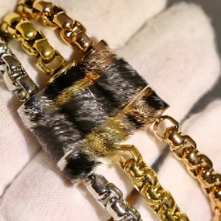 Design Cuban Link Bracelet Gold Tone Jewelry - 8