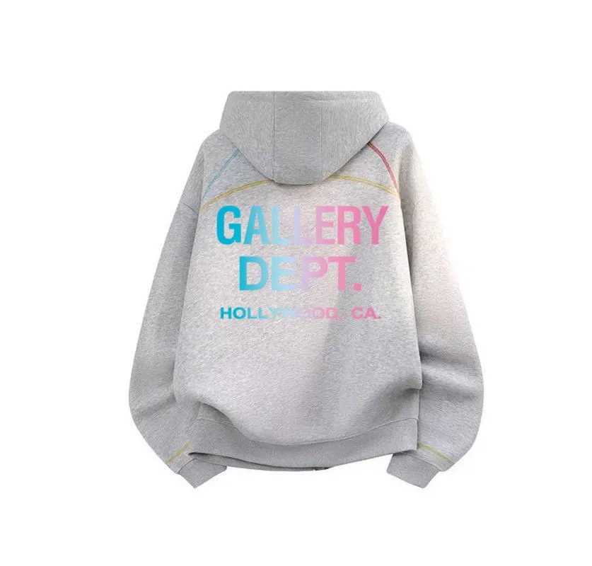 Gallery Dept Gallery Dept. Hollywood, CA Hoodie Black Multicolor - 7