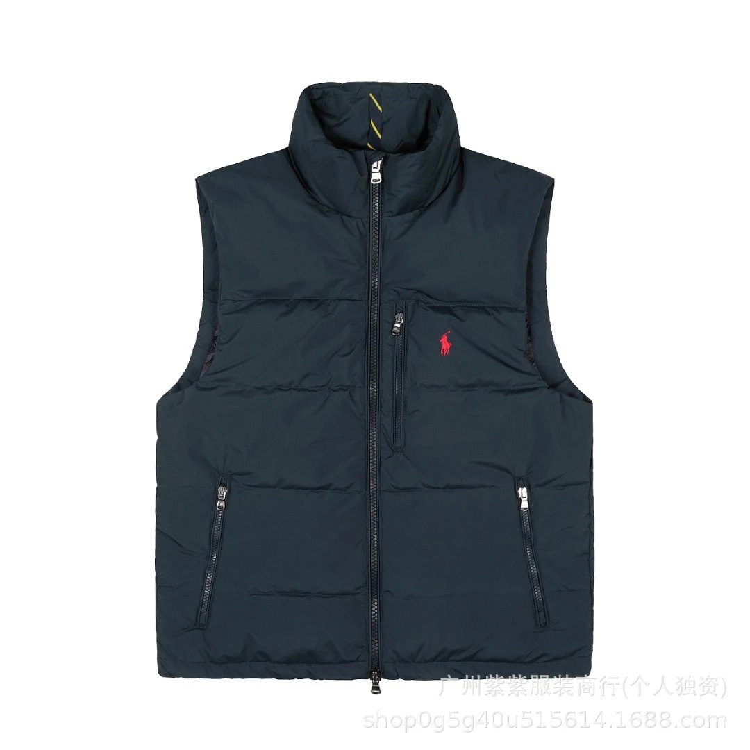 Polo Ralph Lauren Puffer Vest Yellow Outerwear - 4