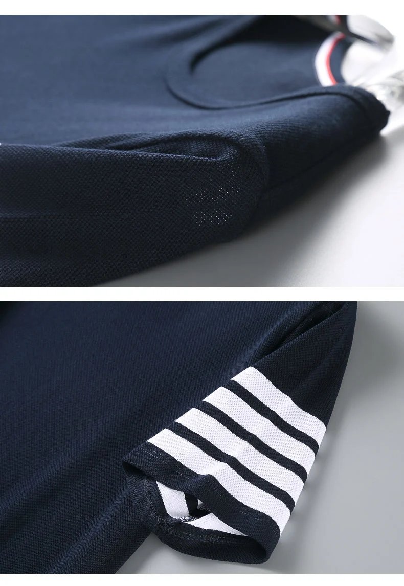 Thom Browne Four-Bar Stripe T-Shirt Black - 13