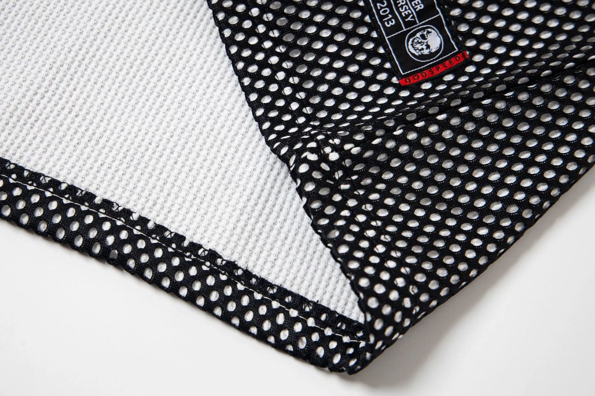 Godspeed Skull Mesh Jersey Black / White / Orange - 8