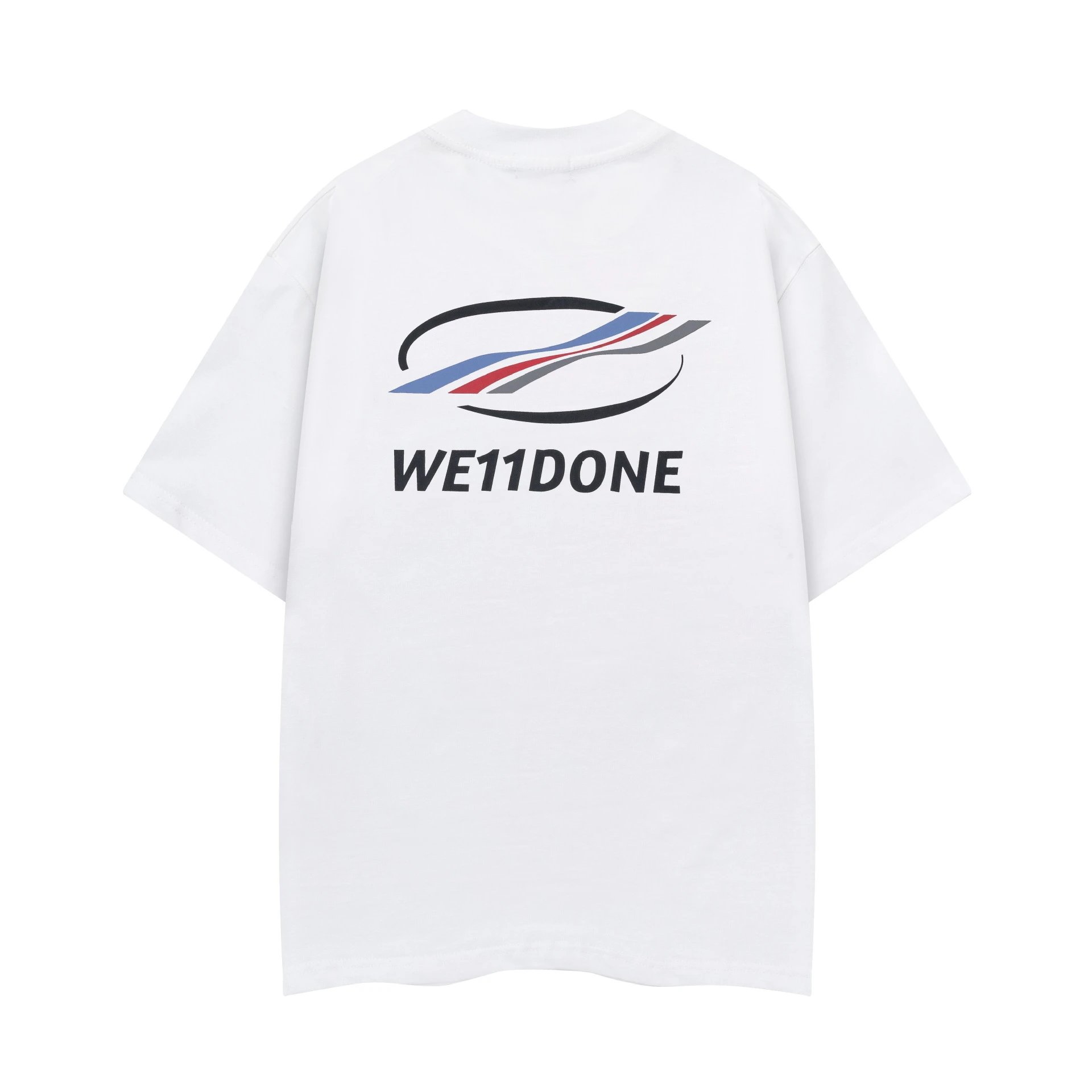 Design Wetdone Distorted Logo Black Oversized T-Shirt T-Shirts - 27