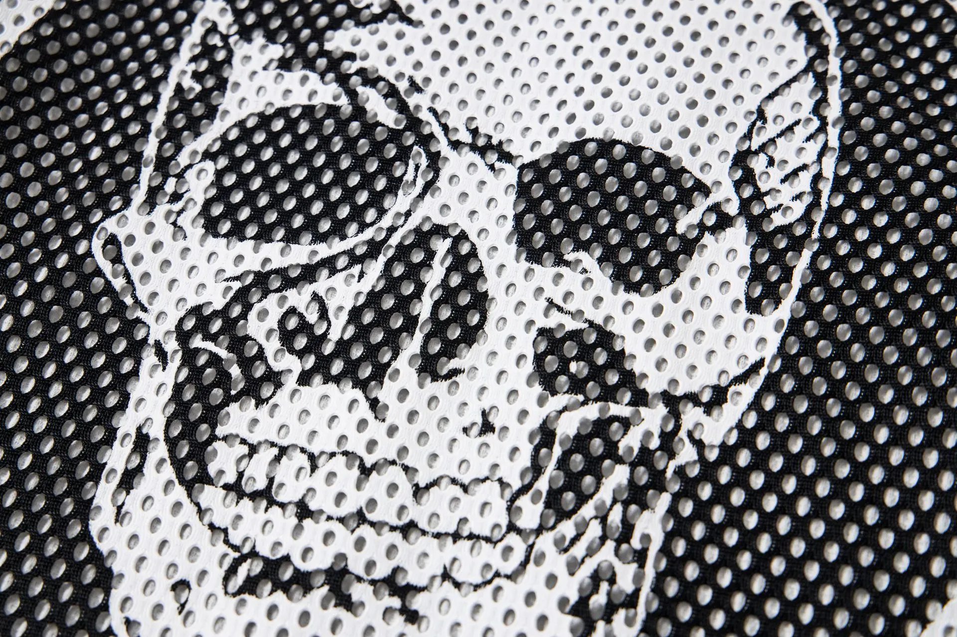Godspeed Skull Mesh Jersey Black / White / Orange - 14