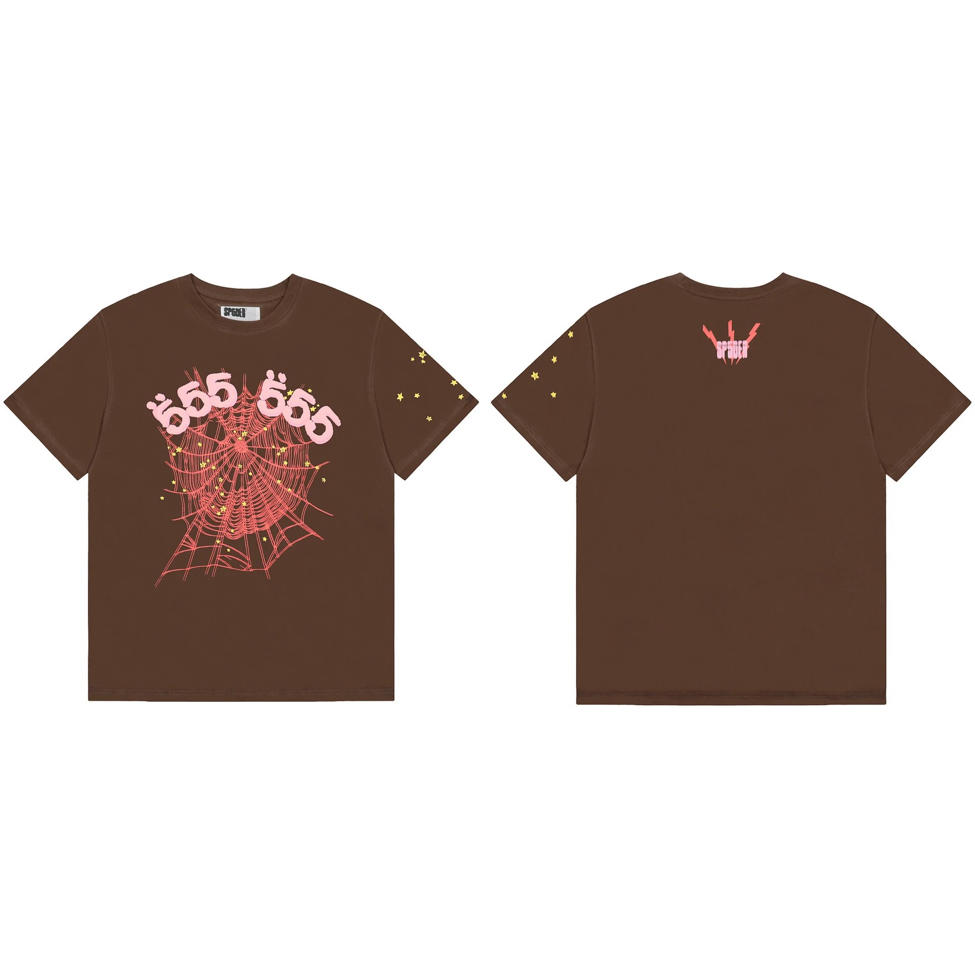 SP5DER Spider 5 Logo Blue T-Shirt - 20