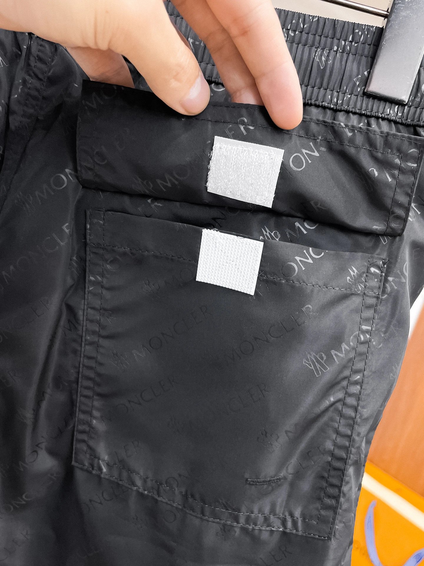 Moncler Logo-Print Swim Shorts Black - 17