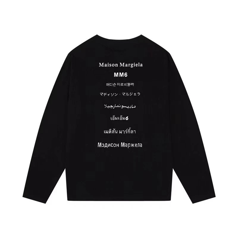 Alexander Wang Logo Long Sleeve T-Shirt Black - 36