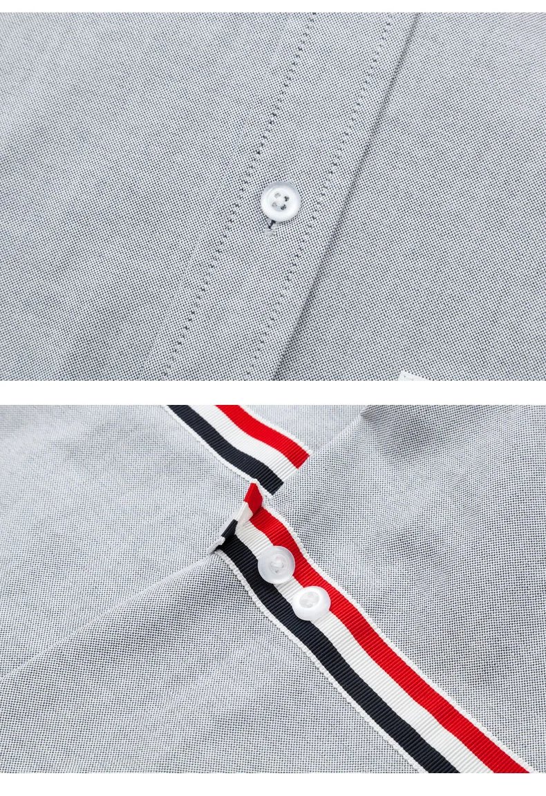 Thom Browne Classic Oxford Shirt Gray - 15