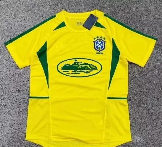 CBF Brazil National Team Training Jersey Black - 35