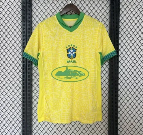CBF Brazil National Team Training Jersey Black - 39